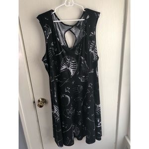 Torrid skeleton dress